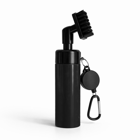 Rengöringsborste med sprayflaska