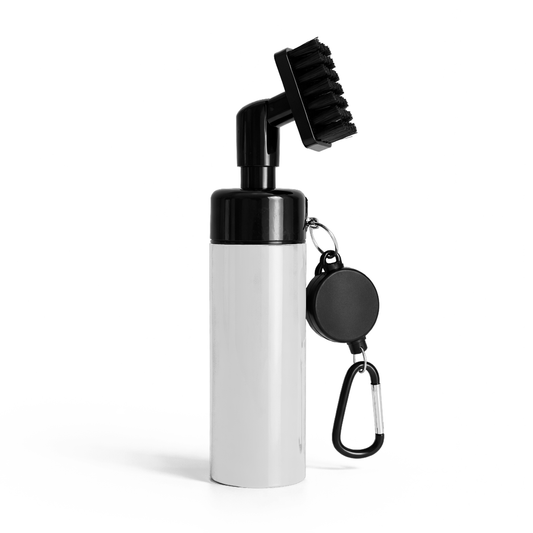 Rengöringsborste med sprayflaska